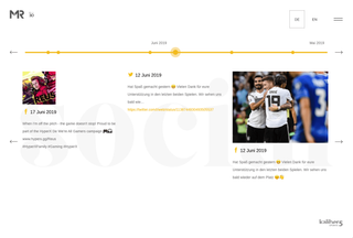 Screenshot of Marco Reus - Homepage