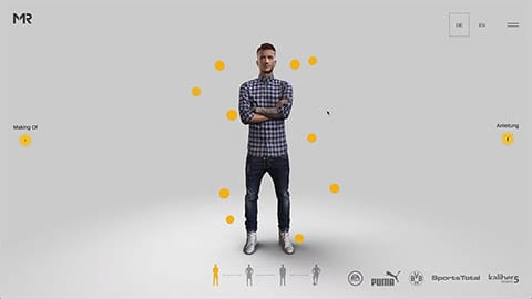 Marco Reus: Homepage