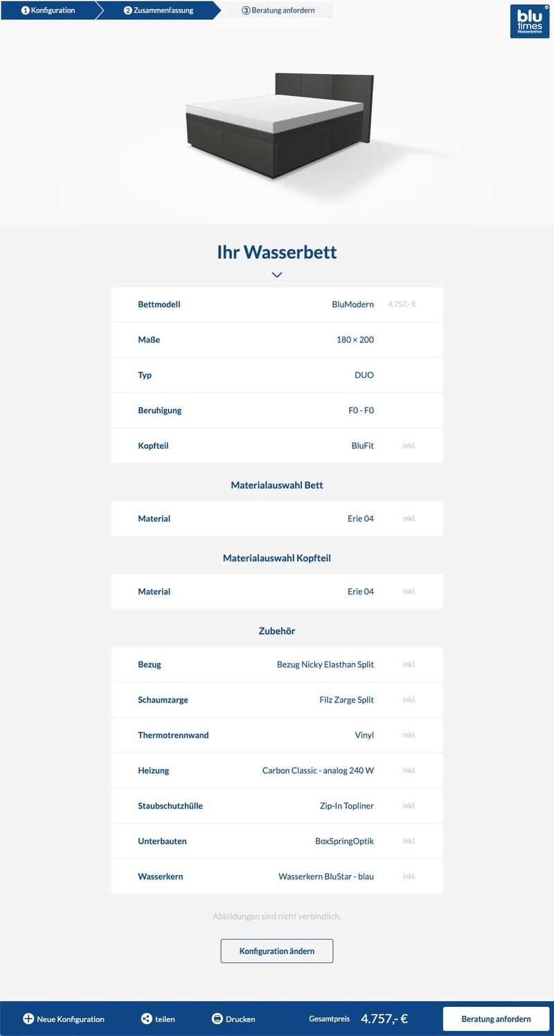 Water beds: Screenshot 4