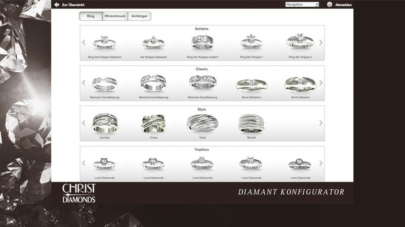 Diamantkonfigurator: Screenshot 3