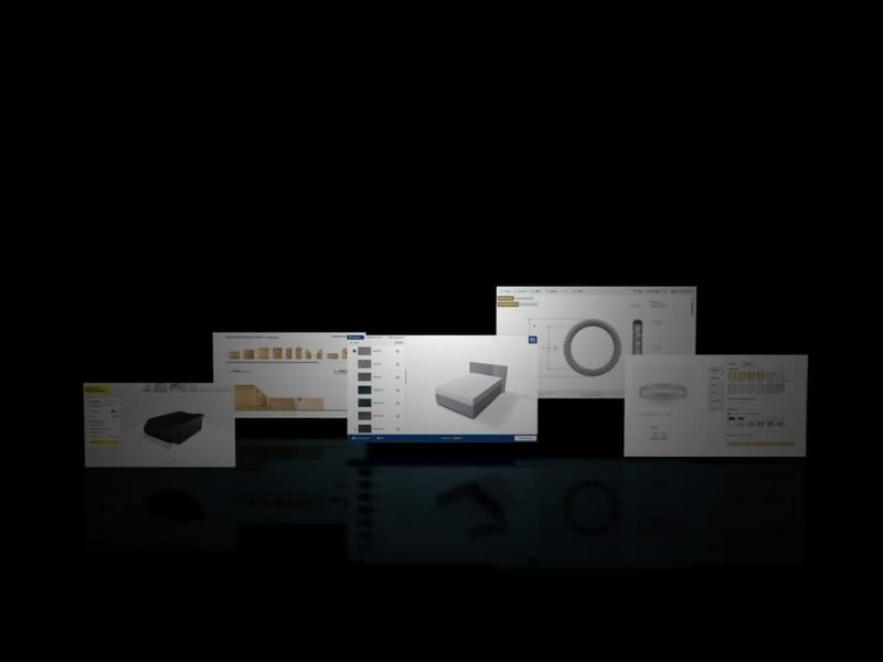 Screenshots von kaliber5-Konfiguratorprojekten